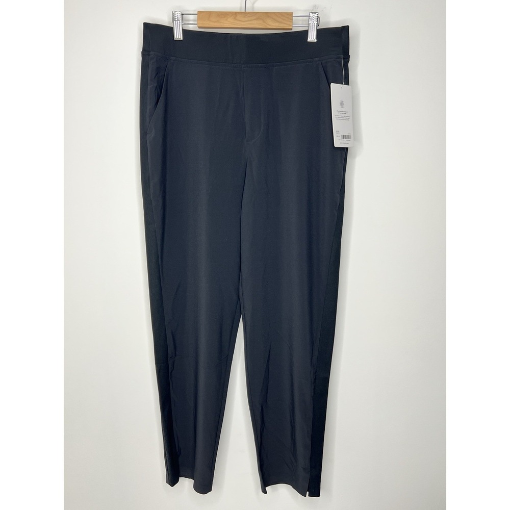 Athleta‎ Brooklyn Ankle Utility Pant Womens 10 Black Casual Travel Yoga Gym NWT